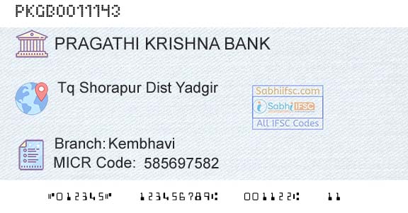 Karnataka Gramin Bank KembhaviBranch 