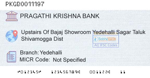 Karnataka Gramin Bank YedehalliBranch 