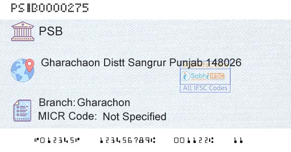 Punjab And Sind Bank GharachonBranch 