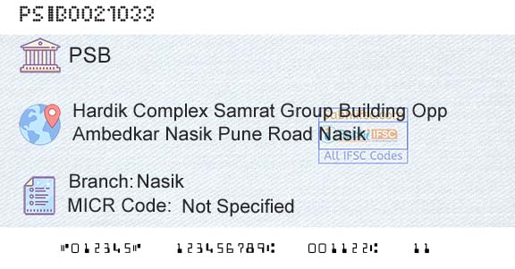 Punjab And Sind Bank NasikBranch 