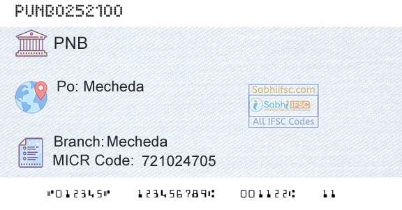 Punjab National Bank MechedaBranch 