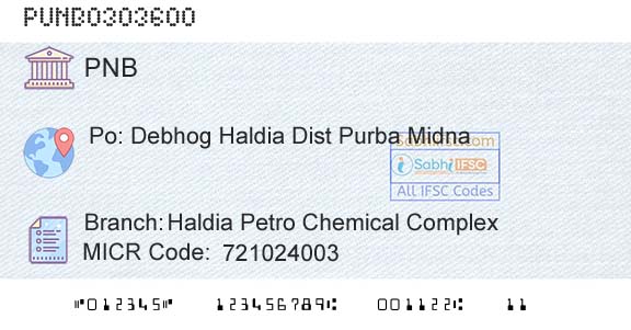 Punjab National Bank Haldia Petro Chemical Complex Branch 