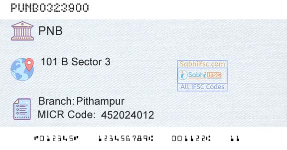 Punjab National Bank PithampurBranch 