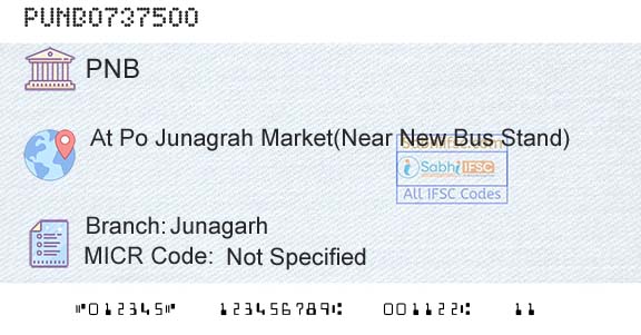 Punjab National Bank JunagarhBranch 