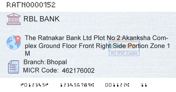 Rbl Bank Limited BhopalBranch 