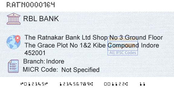 Rbl Bank Limited IndoreBranch 