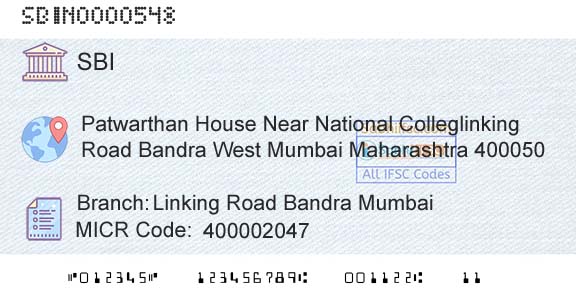 State Bank Of India Linking Road Bandra MumbaiBranch 