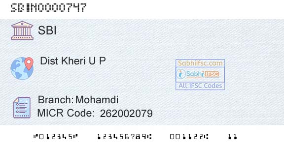 State Bank Of India MohamdiBranch 