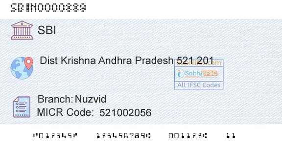 State Bank Of India NuzvidBranch 