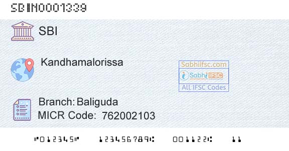 State Bank Of India BaligudaBranch 