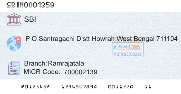 State Bank Of India RamrajatalaBranch 