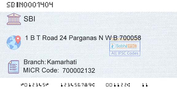 State Bank Of India KamarhatiBranch 