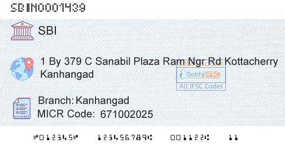 State Bank Of India KanhangadBranch 