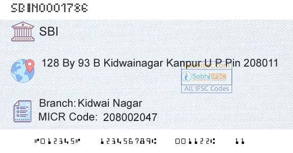State Bank Of India Kidwai NagarBranch 