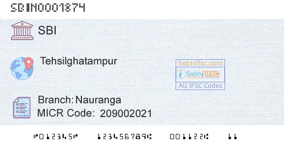 State Bank Of India NaurangaBranch 