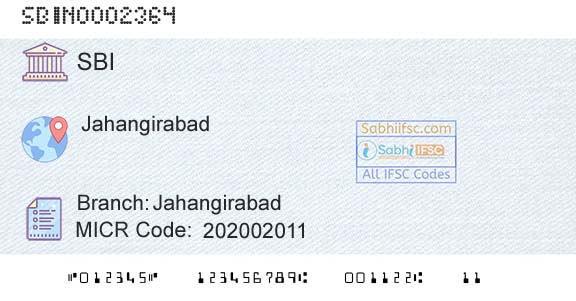 State Bank Of India JahangirabadBranch 