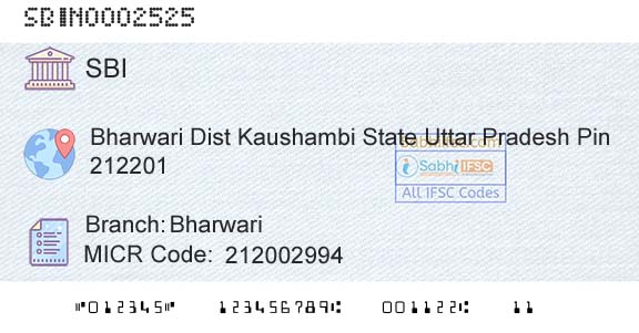State Bank Of India BharwariBranch 