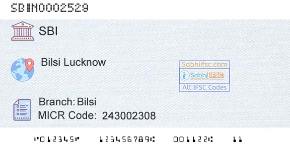 State Bank Of India BilsiBranch 
