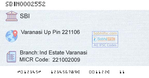 State Bank Of India Ind Estate VaranasiBranch 