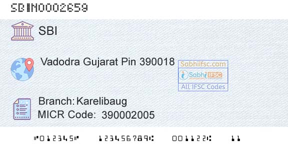 State Bank Of India KarelibaugBranch 