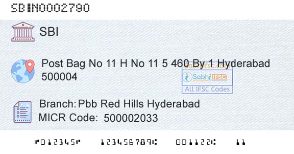State Bank Of India Pbb Red Hills HyderabadBranch 