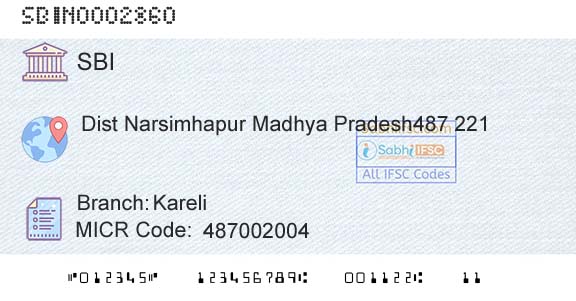 State Bank Of India KareliBranch 