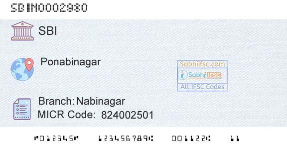 State Bank Of India NabinagarBranch 