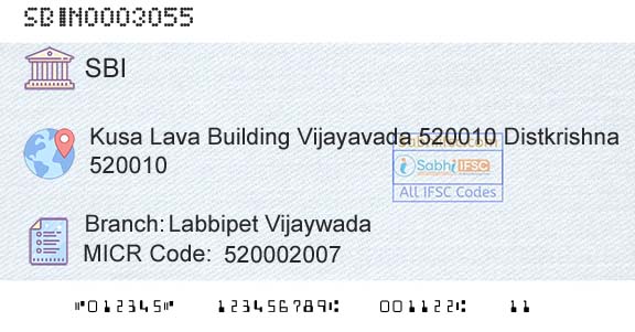State Bank Of India Labbipet VijaywadaBranch 
