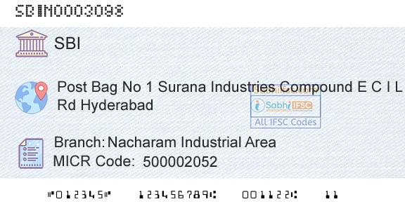 State Bank Of India Nacharam Industrial AreaBranch 