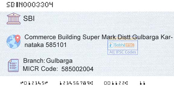 State Bank Of India GulbargaBranch 