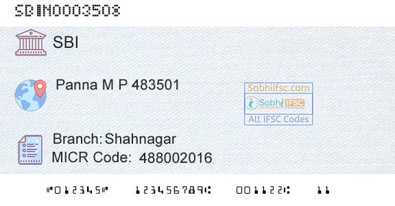 State Bank Of India ShahnagarBranch 