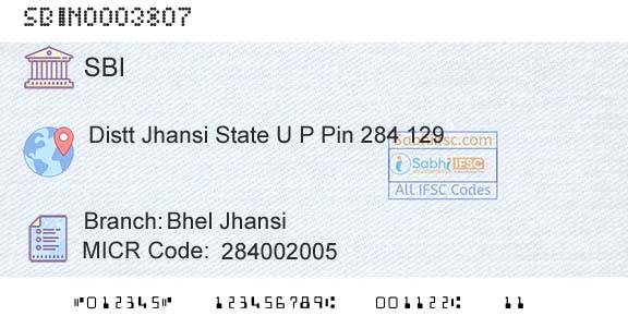State Bank Of India Bhel JhansiBranch 