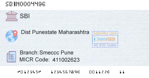 State Bank Of India Smeccc PuneBranch 