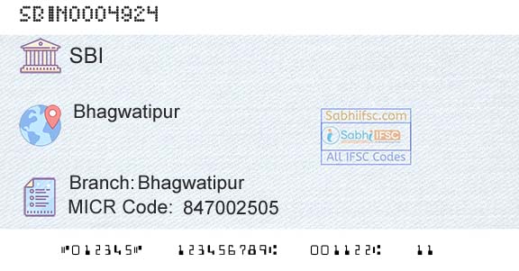 State Bank Of India BhagwatipurBranch 