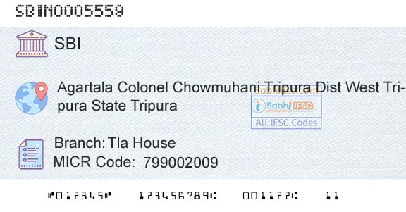 State Bank Of India Tla HouseBranch 
