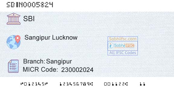 State Bank Of India SangipurBranch 