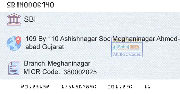 State Bank Of India MeghaninagarBranch 