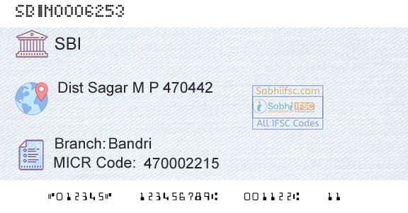 State Bank Of India BandriBranch 
