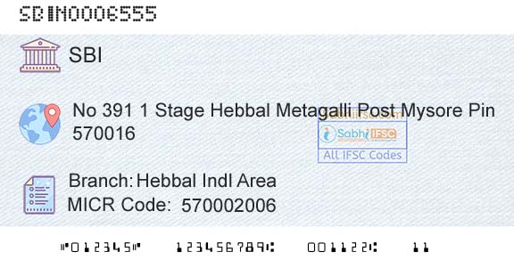 State Bank Of India Hebbal Indl AreaBranch 