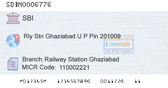 State Bank Of India Railway Station GhaziabadBranch 