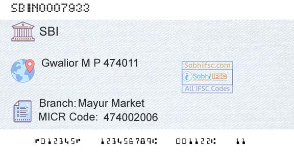 State Bank Of India Mayur MarketBranch 