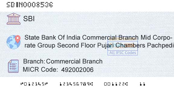 State Bank Of India Commercial BranchBranch 