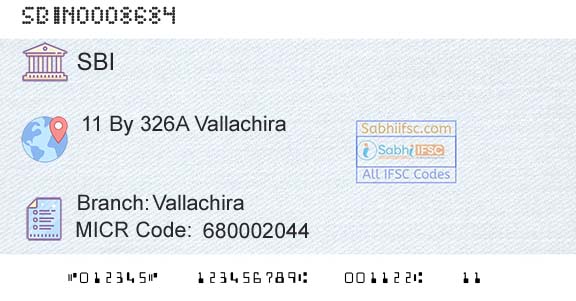 State Bank Of India VallachiraBranch 