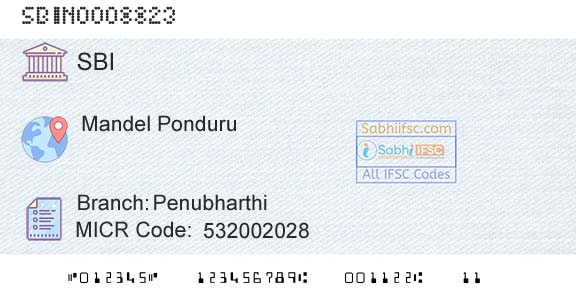 State Bank Of India PenubharthiBranch 