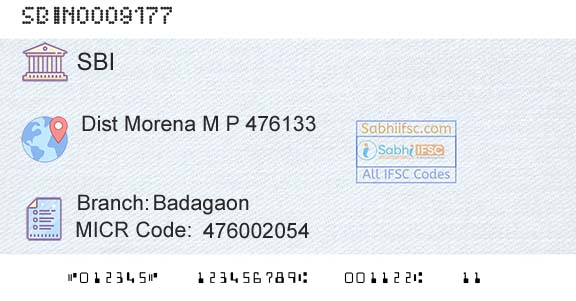 State Bank Of India BadagaonBranch 