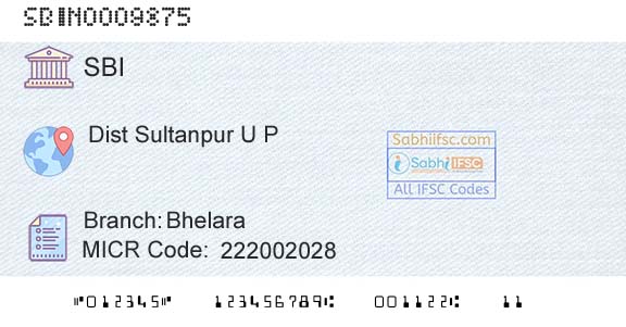 State Bank Of India BhelaraBranch 