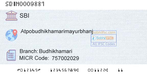 State Bank Of India BudhikhamariBranch 
