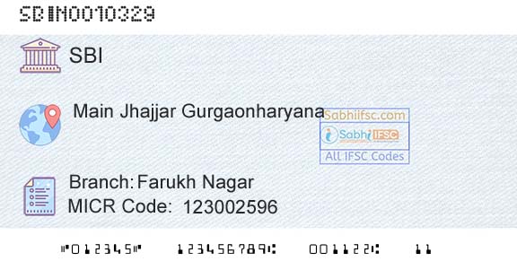 State Bank Of India Farukh NagarBranch 