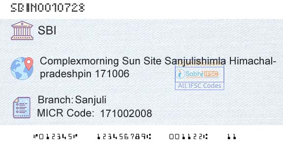 State Bank Of India SanjuliBranch 