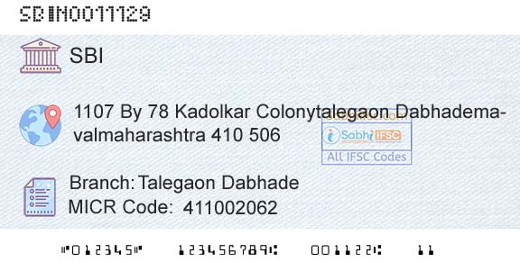 State Bank Of India Talegaon DabhadeBranch